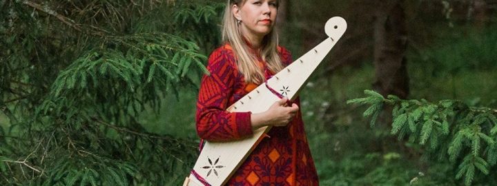 Mari Kalkun with percussionist Aleksandra Kremenetski at WOMAD