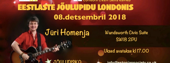 Eestlaste jõulupidu Londonis