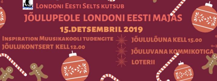 Londoni Eesti Seltsi jõulupidu
