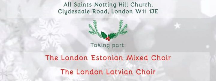Londoni Eesti Segakoori jõulukontsert