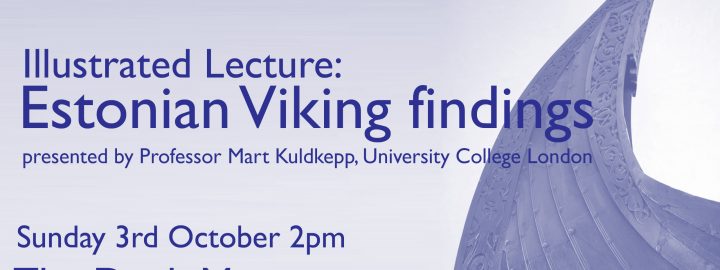 Illustrated lecture: Estonian Viking Findings