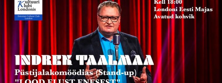 Indrek Taalmaa püstijalakomöödia “Lood elust enesest”