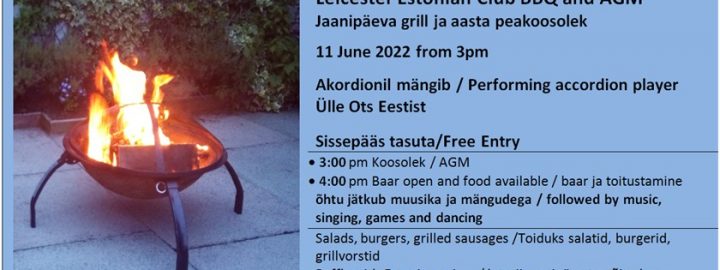 Leicesteri jaanipäeva grill