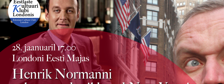 Henrik Normanni stand-up komöödia Londoni Eesti Majas