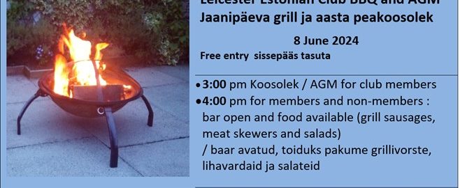 Eestlaste jaanipidu Leicesteris
